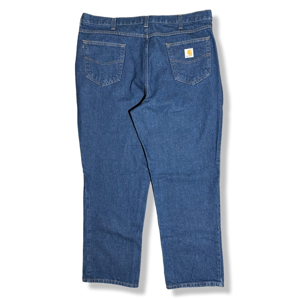 Carhartt Blue Relaxed Jeans with Durable Denim - Picture 3 of 4